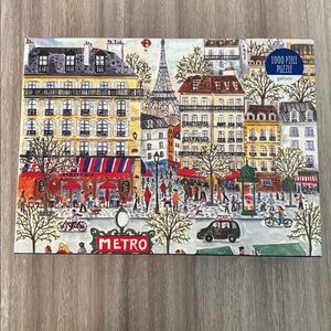 Galison 1000 Piece Puzzle by Michael Storrings “Paris”